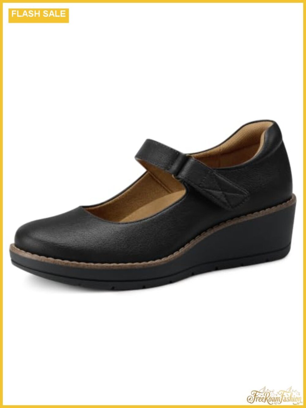 Mary Jane Pumps Arch Support Memory Foam Non Slip Work Shoes